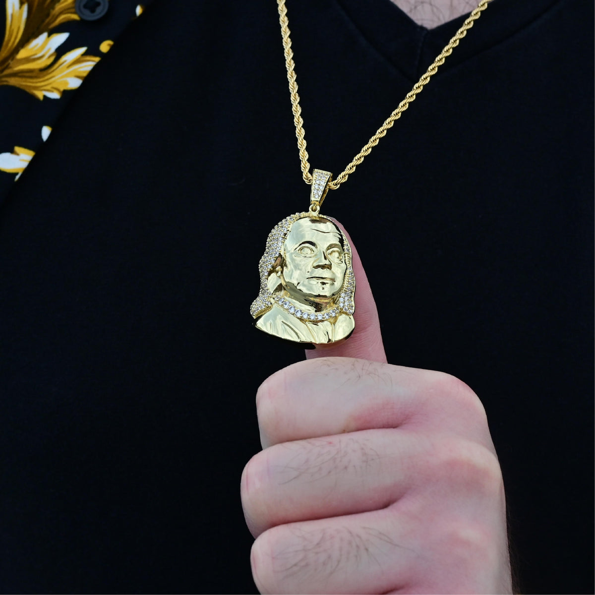 Benjamin deals franklin pendant